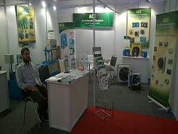 Air Cooled Oil Cooler Exhibition Mach Auto Expo 2017, Ludhiana