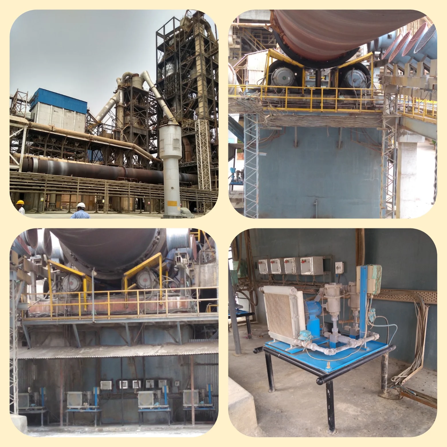 Shri Digvijay Cement Rotary Kiln Drive Gearbox Cooling Solution - Coolace